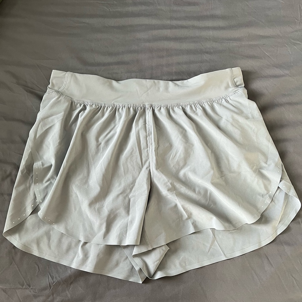 Lululemon Fast and Free Reflective High-Rise Classic-Fit Short 3" Size 12